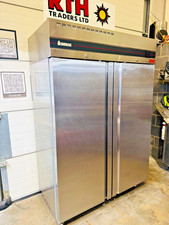 Inomak ~ Double Solid Door Upright Fridge Chiller Cooler Refrigeration ~ £725+V