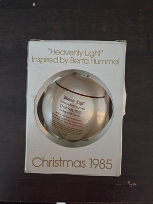 Heavenly Light Sister Berta Hummel 1985 Christmas Ornament Schmid w/ Box #S148