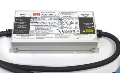 LED Netzteil 71 V - 142 V/DC Mean Well XLG-100-L-A IP67 100W