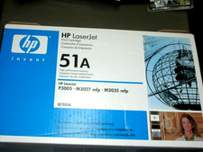 Genuine HP 51A Q7551A Black Toner Cartridge LaserJet P3005 M3027 M3035 mfp