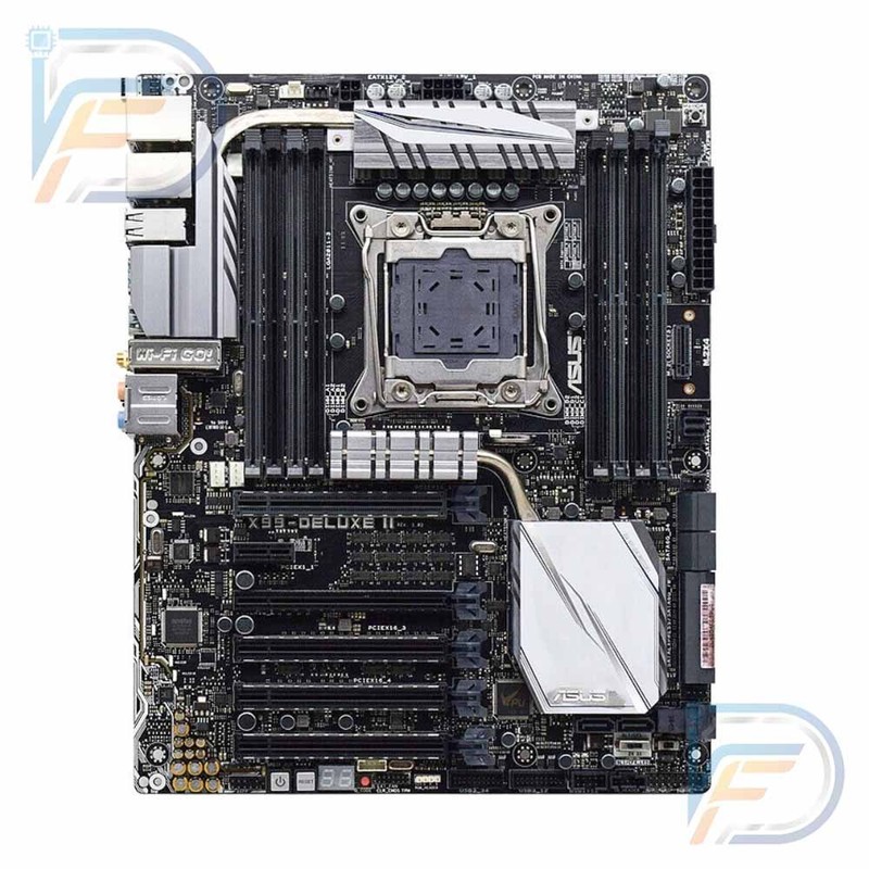 ASUS X99-DELUXE II X99 LGA 2011-3 DDR4 M.2 ATX SLI CrossFire Motherboard