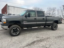 2001 Chevrolet Silverado 2500 HD 4X4 CREW 6.6 DIESEL ALLISON NO BODY RUST