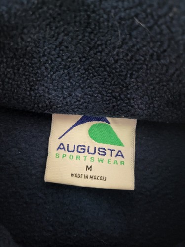 Augusta Sportswear Vest Mens Size Medium M Blue Nationals Golf Fleece - Picture 3 of 10