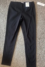 Calvin Klein Stretch Slim Tapered Ankle Dress Pants Women's Size 8 Black NWT