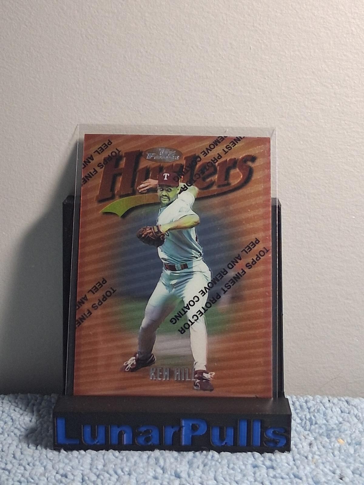1997 Finest Ken Hill Refractor #11 Rangers