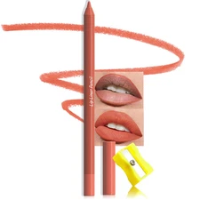 evpct 1Pcs Orange Red Matte Long Lasting Lip Liner Pencils Makeup for Shaping