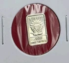 Lion 🦁 - 1 Gram .999 Fine Pure Silver Bullion Mini Art Proof Bar Ingot Coin