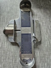 Vtg Brannock Device Syracuse NY Shoe Sizer Foot Measurement Tool Women 