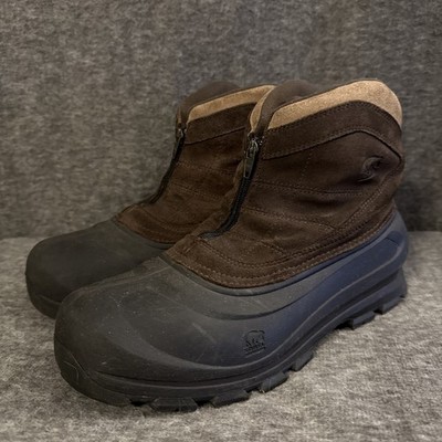 Sorel Men's Cold Mountain Front Zip Thinsulate Waterproof Boot Sz 11 NM1436-287