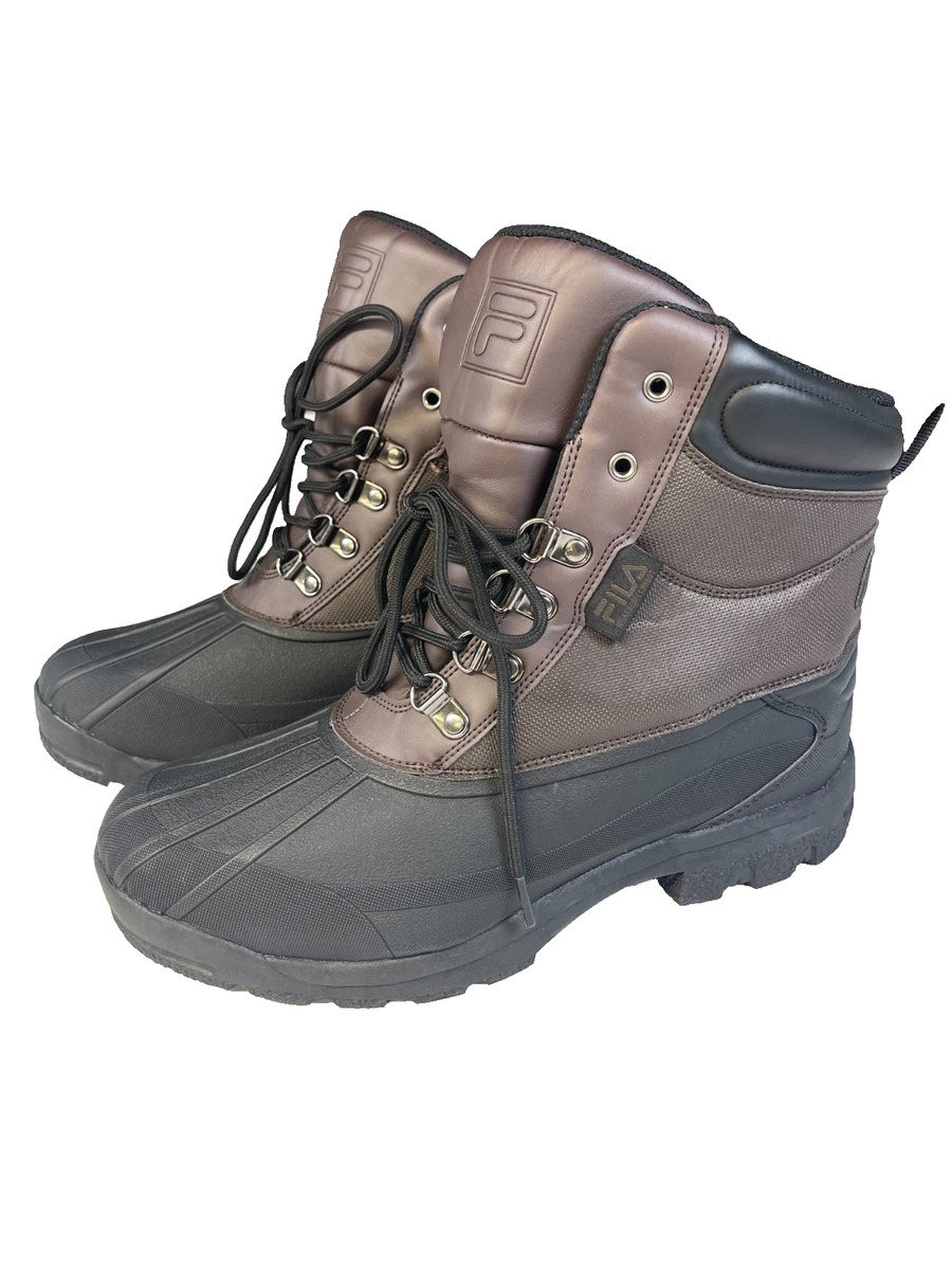 Men\'s Fila Weather Tech boots Amazon.com | Fila Boys F-13 Weather Tech Hiking Boot, White  main image 3