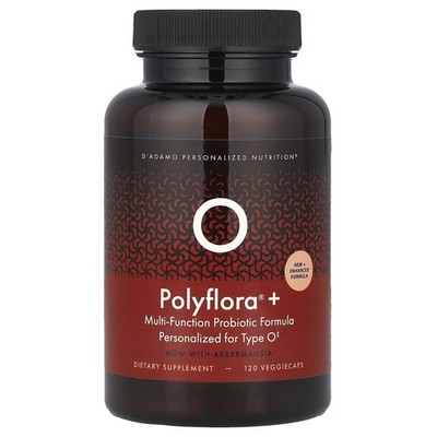 Polyflora  + O, Multi-Function Probiotic Formula, 120 VeggieCaps