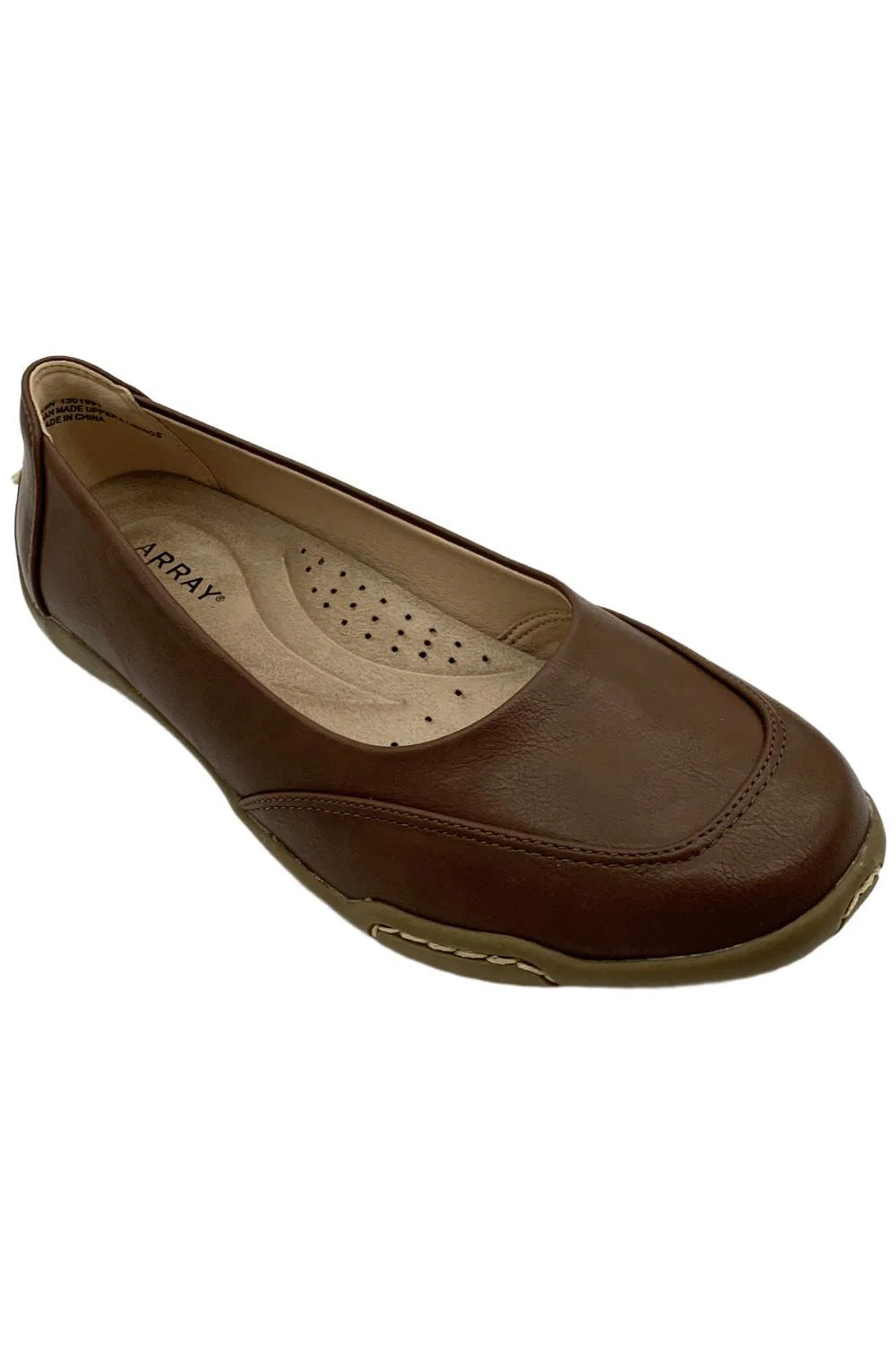ARRAY Womens Cascade Flats Brown 6790₽