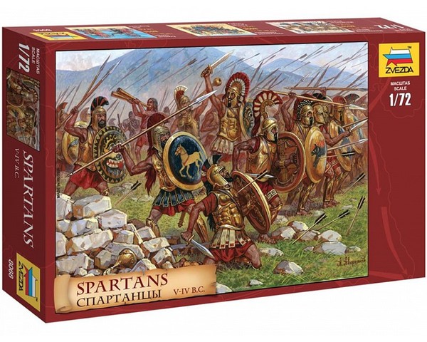 Zvezda 8068 Spartans V-IV B.C. MaßStab 1:72-image