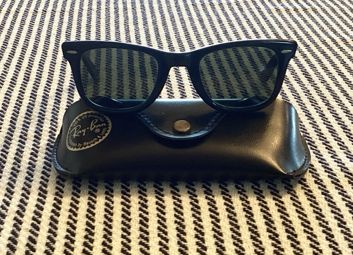 25+ Ray-Ban Wayfarer B L Vintage Sunglasses for sale | Updated Oct