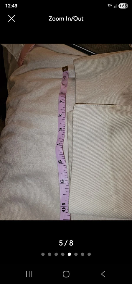 Auténticos pantalones Gucci con adorno de cuero usados en excelente estado Foto 4 de 4