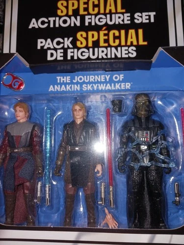 Star Wars The Journey of Anakin Skywalker Action Figure Set Vintage Collection
