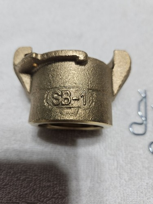 #ad #ad SB 1 Brass Sand Blast Coupling 1.5quot; Threaded $34.20