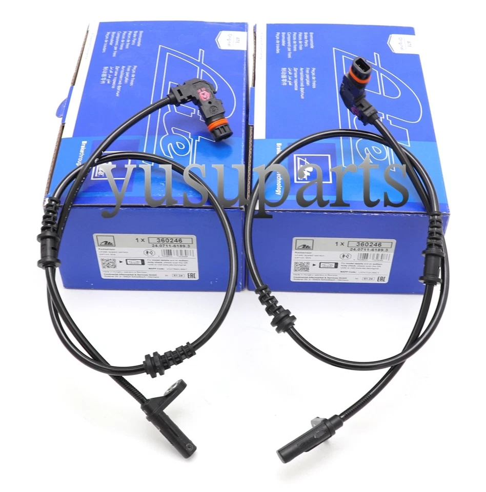 Sensor de velocidad ATE 4x delantero y trasero ABS para Mercedes-Benz C250 C300 C350 Foto 2 de 3