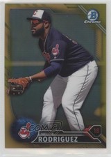 2016 Bowman Chrome Prospects Gold Refractor 18/50 Nellie Rodriguez #BCP242 y8h