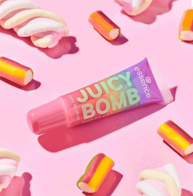 Essence Juicy Bomb Party 01 Bubblegum Bliss 10 ml Lipgloss