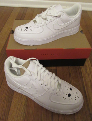 Nike Air Force 1 Low Retro QS Size 11.5 White White IB4025 100