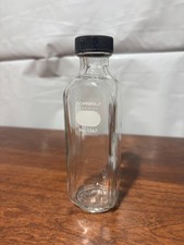 CORNING Glass Bottle 200 mL No. 1367 Made in USA Apothecary Medical Bottle