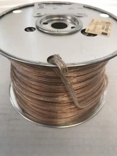 18/2 SPT1 Clear Lamp Cord, Coleman Cable 57162502, 250 Feet