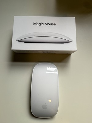 Apple Magic Mouse MXK53AM/A A3204 Wireless Bluetooth USB-C Touch - White