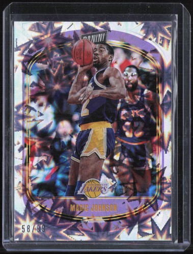 2021 Panini Player Of The Day #86 Magic Johnson 58/99
