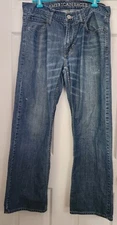 American Eagle Men’s Low Rise Boot Cut Blue Jeans 31x30