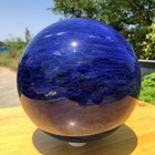 18.7LB blue Smelting Stone Quartz sphere Crystal Ball Mineral specimen Healing — photo 7