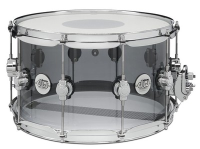 DW DESIGN 8x14 SMOKE ACRYLIC SINGLE ROW LUG