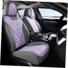 Car Seat Covers, Front Covers for Cars, Car Seat Cover Front Pair Gray Pruple