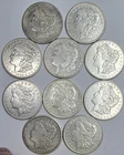 10 - 1921 S Morgan Silver Dollars