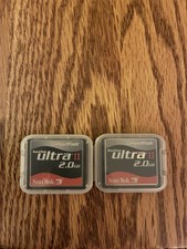 SanDisk Ultra 2.0 GB Compact Flash Lot Of 2