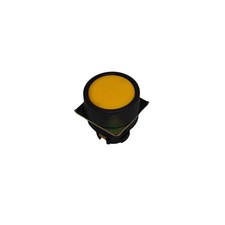 Omron A22FY-1608920000 Button Ø22Mm, Flat, Round, Yellow