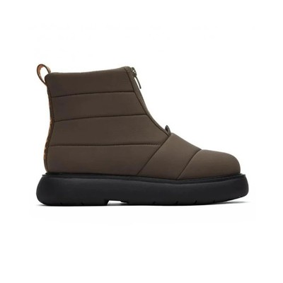 Toms Alpargata Mallow Puffer bequeme Damen-Stiefeletten aus Polyester mit Reißverschluss