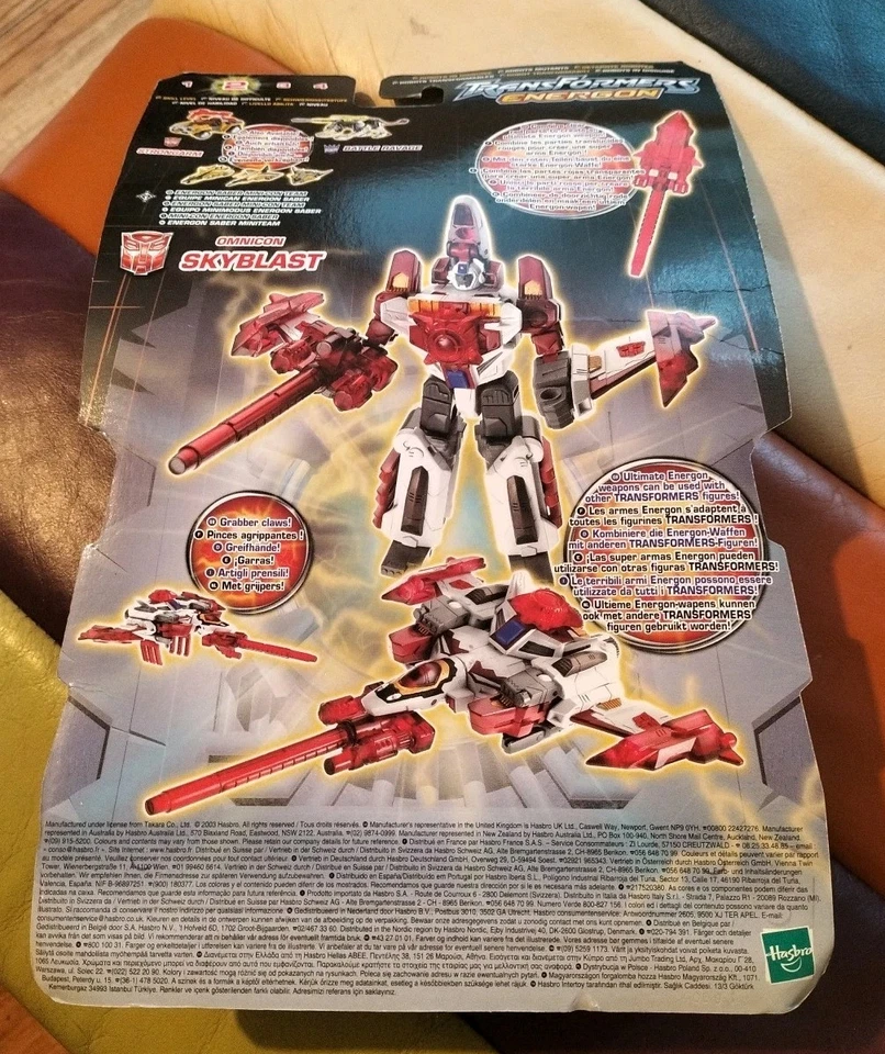 Original 2003 Transformers Energon Omnicon Skyblast ROBOTS IN DISGUISE NEW - Image 3 of 4