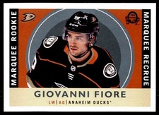 2017-18 O-Pee-Chee Retro Marquee Rookie Giovanni Fiore Rookie Anaheim Ducks #628
