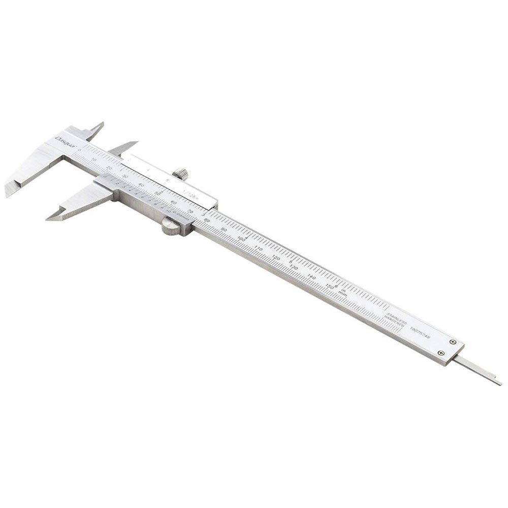 Dasqua Monoblock Vernier Caliper 150mm Stainless Steel