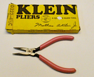 Klein Pliers D322 4 1/2C NOS