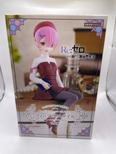 Original FuRyu Re:Zero Ram Book Girl Noodle Stopper Figure Figurine