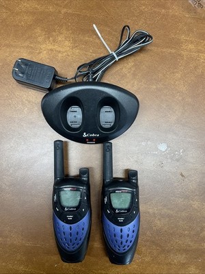 Cobra MicroTalk PR4100 Walkie Talkie Set w/ Dock