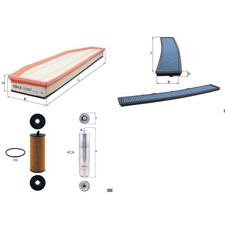 KNECHT FILTER-PAKET SET passend für BMW X3 E83 xDrive 18d/20d/2.0 sd