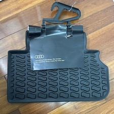Genuine New 2-pc All-weather Rear Rubber Floor Mats Audi 80a061511a041 Vag Oem