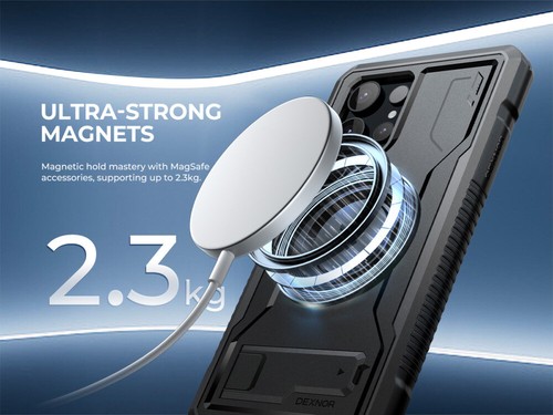 Dexnor Magnetic Case for Samsung Galaxy S24 Ultra Compatible with Magsafe - Picture 7 of 84