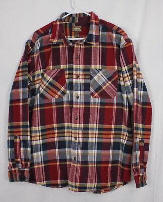 C.E. Schmidt Workwear 100% Cotton Heavyweight Plaid Button Down Flannel XL