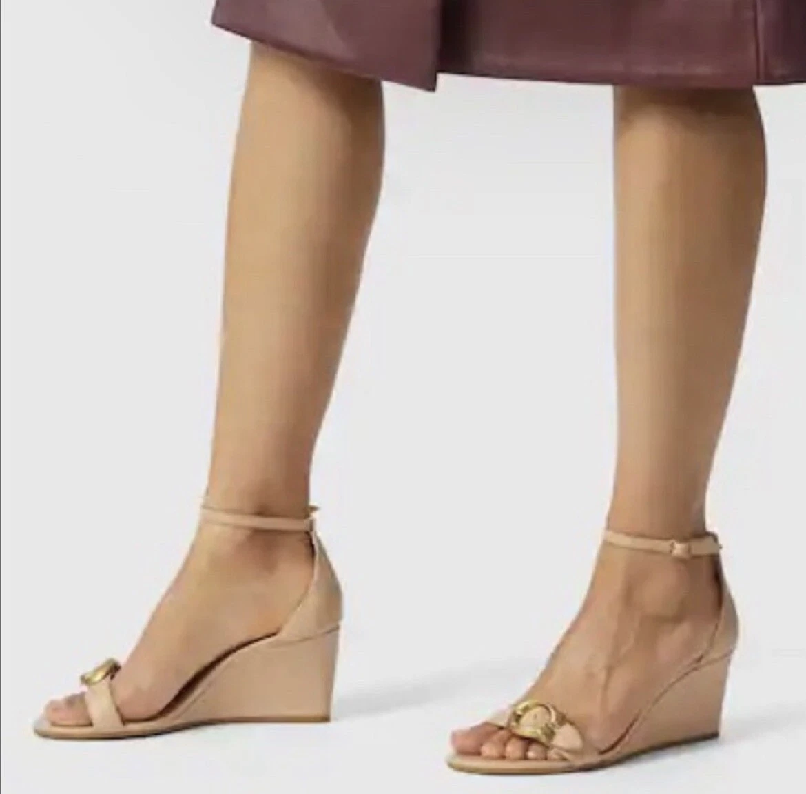 Coach odetta wedge clearance sandals