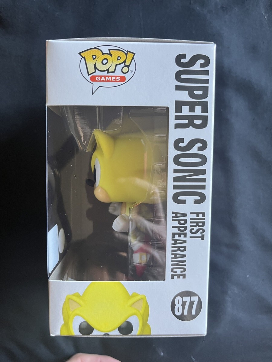Funko Pop! Super Sonic First Appearance #877 Glow In Dark