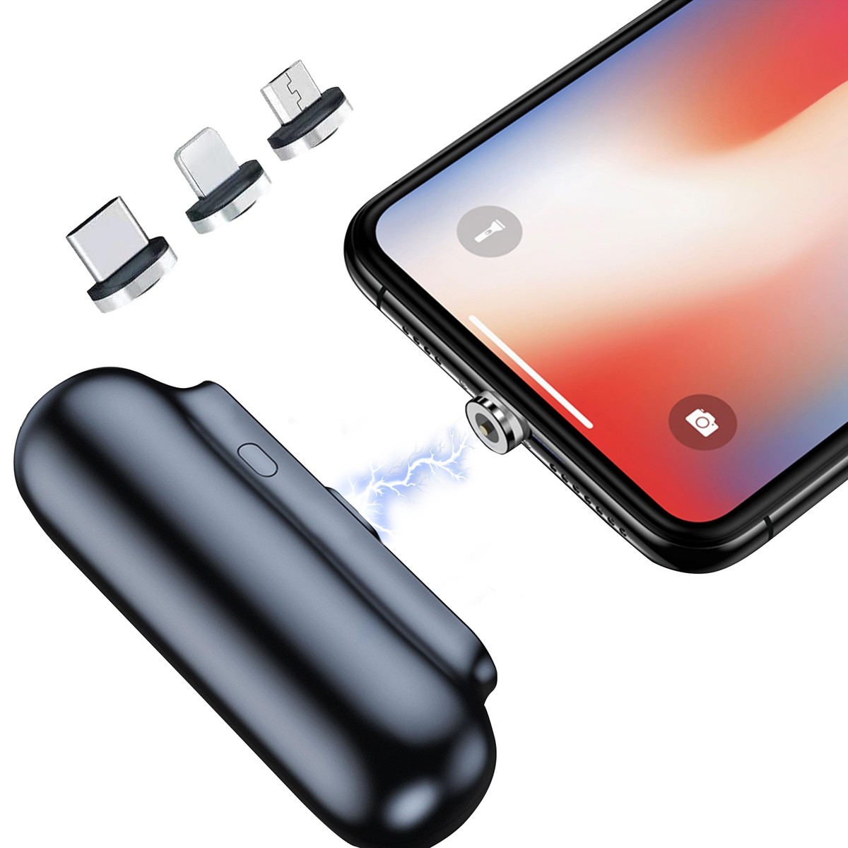 Statik Snap-N-Charge Universal Portable Charger Power Bank Battery